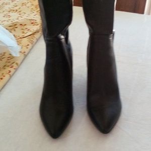 Blk Dress Boots Sz 8m